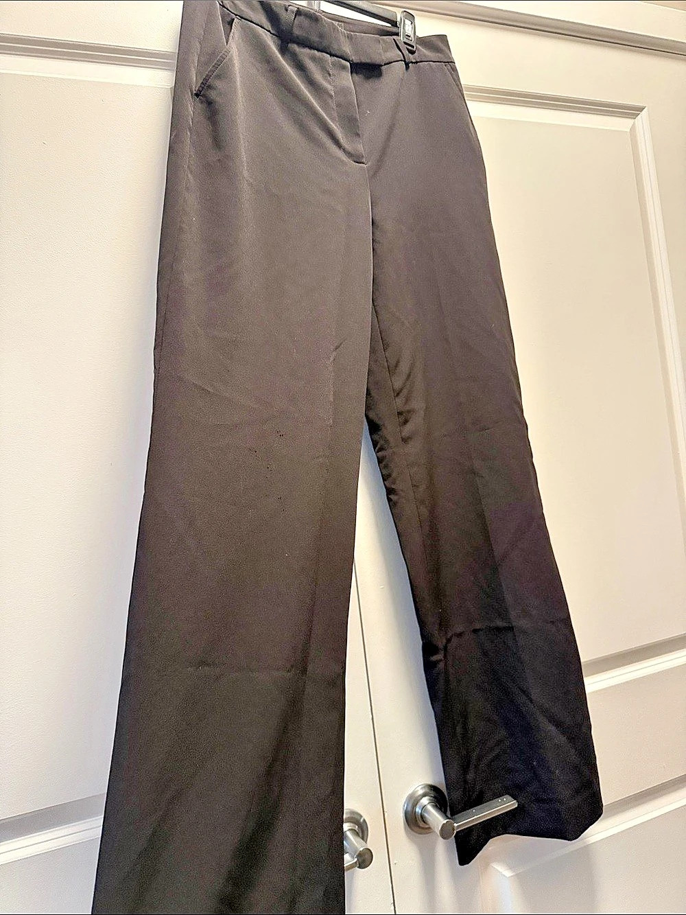White House Black Market Trousers in Black Size 10L Like New